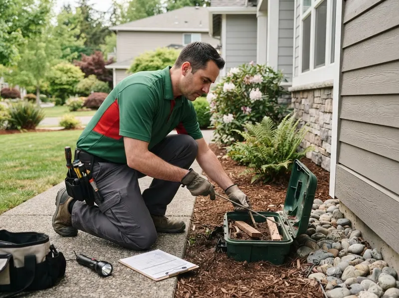 Subterranean Termite Monitoring in Bellevue, WA
